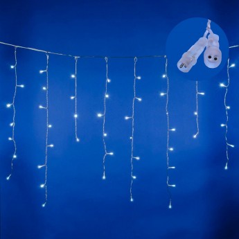 Бахрома светодиодная с эффектом мерцания UNIEL ULD-B12006-195/TTK WARM WHITE IP44, 12м