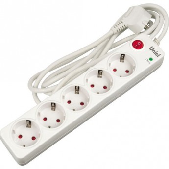 Cетевой фильтр UNIEL S-GSP5-3E