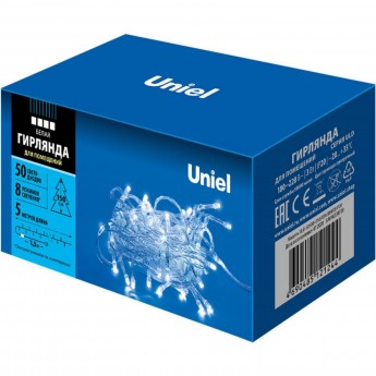 Гирлянда UNIEL ULD-S0500-050/DTA WHITE IP20