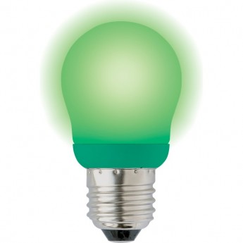 Лампа энергосберегающая UNIEL ESL-G45-9/GREEN/E27 картон