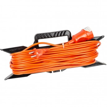Удлинитель силовой на рамке UNIEL YX10-101 /UCK-1N/2x1,00/30M/F ORANGE