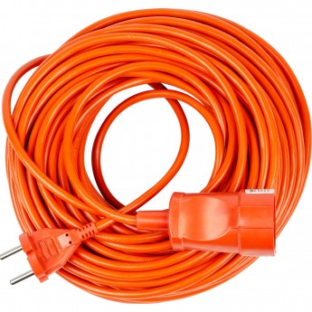 Удлинитель силовой UNIEL YX10-101 /UCK-1N/2x1,00/30M/O ORANGE