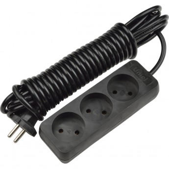 Удлинитель UNIEL S-CD3-7 BLACK